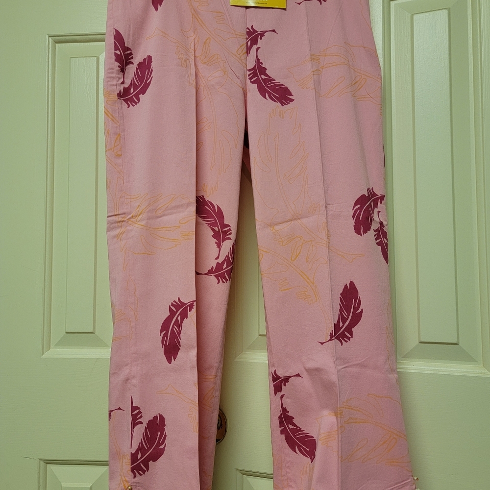 NWT Michael Simon crop pants sz 8